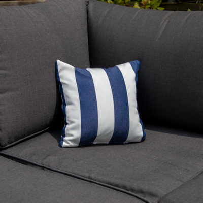 Agora Lines Marino Small Scatter Cushion25M X 25Cm from B&Q