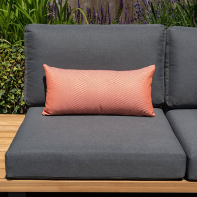 Agora Scala Coral Bolster Scatter Cushion 60Cm X 30Cm from B&Q