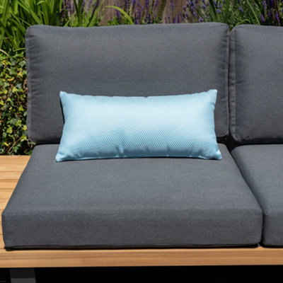 Agora Scala Celeste Bolster Scatter Cushion 60Cm X 30Cm from B&Q