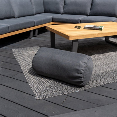 Agora Esquire Mica Large Round Bolster Cushion60Cm X 30Cm from B&Q