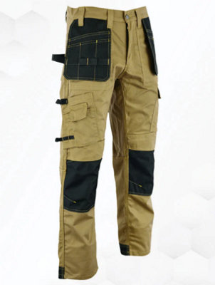 Wrightfits Pro Builder Heavy Duty Mens Work Trousers - Dt