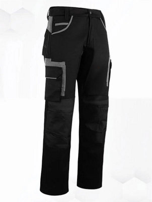B&Q -  Olympian Mens Cargo Work TrousersOp