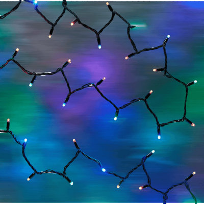 Lighting Legends 10M Pro Link Connectable Outdoor & Indoor Led Fairy String Lights Multi-Colour