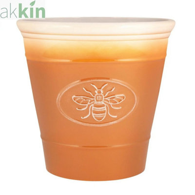 B&Q Bee Planter Round 30Cm - Honeycomb