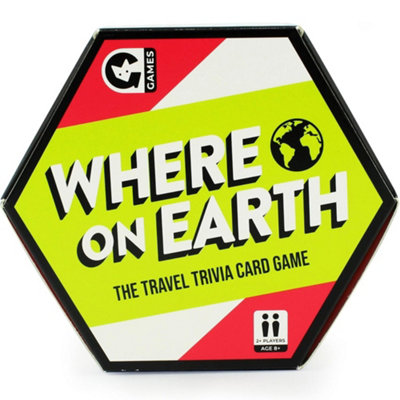 B&Q -  Where On Earth Trivia Card Games