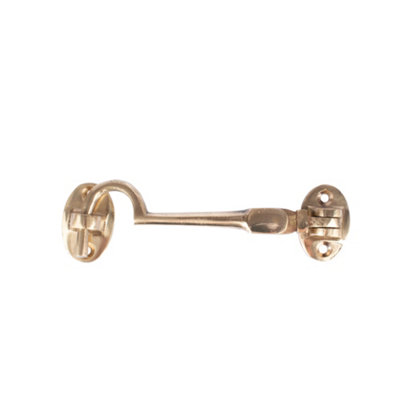 Dart Cabin Hook (102mm)Polished Brass from B&Q