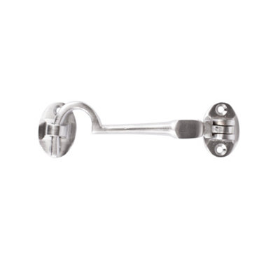 Dart Cabin Hook (102mm)Satin Chrome from B&Q