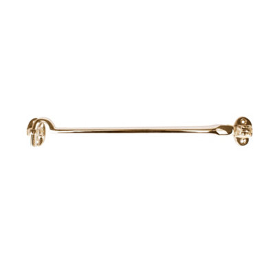 Dart Cabin Hook (250mm)Polished Brass from B&Q