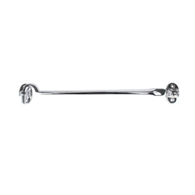 Dart Cabin Hook (250mm)Polished Chrome from B&Q