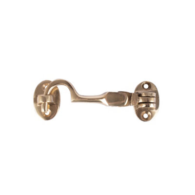 Dart Cabin Hook (75mm)Polished Brass from B&Q