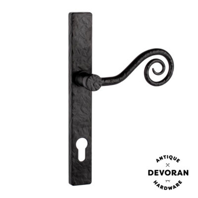 Devoran Monkey Tail Door HandleBlack (Right Hand)(Sold In Pairs) from B&Q