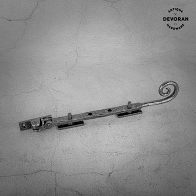 Devoran 10" Monkey Tail Casement Window StayPewter from B&Q