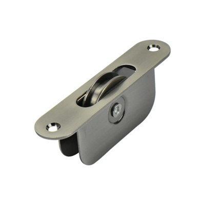 Sash Heritage 2 Inch Sash Pulley Bearing Wheel With Radius FaceplateAntique Nickel from B&Q