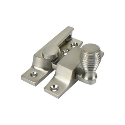 Sash Heritage Straight Arm Fastener Old Beehive Knob (Narrow)Satin Nickel from B&Q