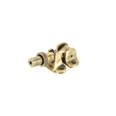 Sash Heritage Brighton Acorn Fastener (Locking)Antique Brass from B&Q