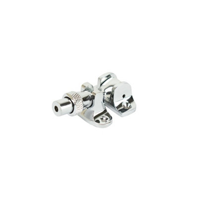 Sash Heritage Brighton Acorn Fastener (Locking)Polished Chrome from B&Q