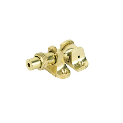 Sash Heritage Brighton Acorn Fastener (Locking)Polished Brass from B&Q