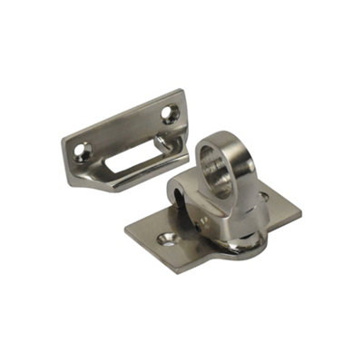 Sash Heritage Sash Eye (Locking)Satin Nickel from B&Q