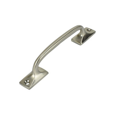 Sash Heritage Shaped Sash Handle (129mm)Antique Nickel from B&Q