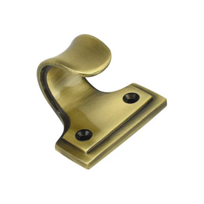 Sash Heritage Sash Lift With Full BorderAntique Brass from B&Q