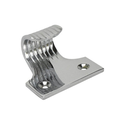 Sash Heritage Sash LiftReeded (45mm)Polished Chrome from B&Q