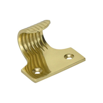 Sash Heritage Sash LiftReeded (45mm)Polished Brass from B&Q