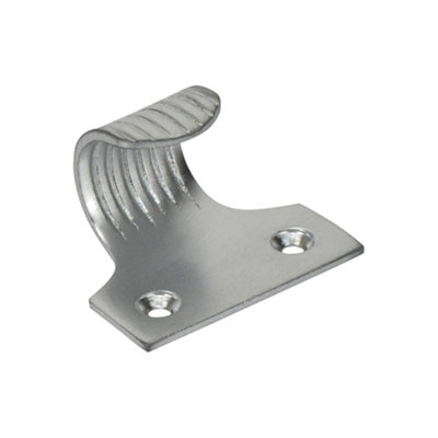 Sash Heritage Sash LiftReeded (45mm)Satin Chrome from B&Q