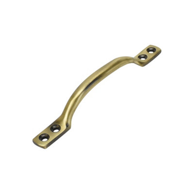 Sash Heritage Sash Handle 132mmAntique Brass from B&Q