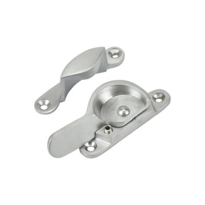 Sash Heritage Fitch Fastener (Locking)Satin Chrome from B&Q