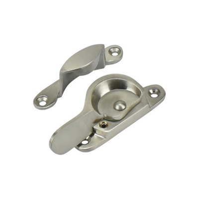 Sash Heritage Fitch Fastener (Locking) - Satin Nickel