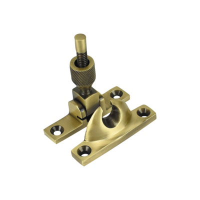 Sash Heritage Brighton Fastener Narrow (Non Locking)Antique Brass from B&Q