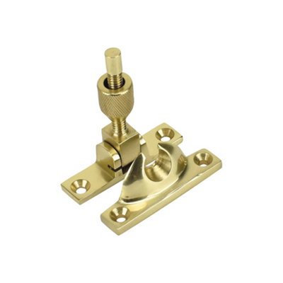 Sash Heritage Brighton Fastener Small (Non Locking)Polished Brass from B&Q