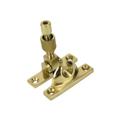 Sash Heritage Brighton Fastener Small (Locking)Polished Brass from B&Q
