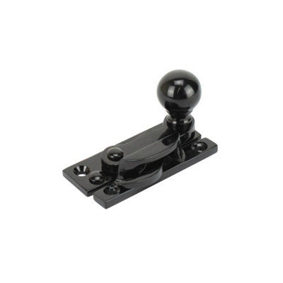 Sash Heritage Claw Fastener With Ball Knob (Non-Locking)Black