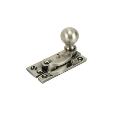 Sash Heritage Claw Fastener With Ball Knob (Locking)Antique Nickel