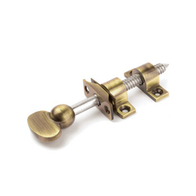 Sash Heritage Sash Screw 76mmAntique Brass from B&Q