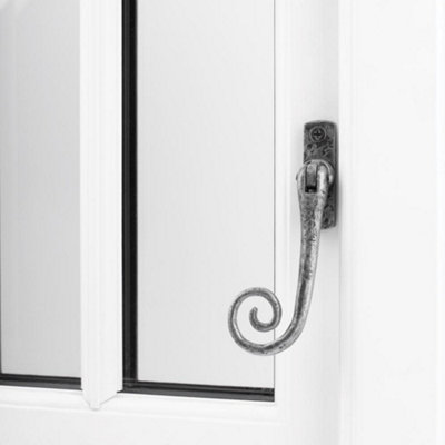 Devoran Monkey Tail Espag Window HandlePewter (Left-Hand) from B&Q