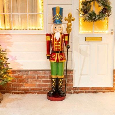 The Christmas Centre 156cm Traditional Nutcracker LED Lights - Image 4