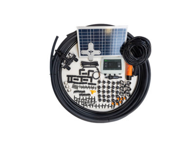 Harvst Watermate MiniAutomatic Solar Powered Greenhouse Watering With Pump For Water Tank Suitable For Up To 6M2 Coverage. from B&Q