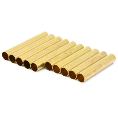 Rotur Brass Tubes  For Click Bullet Pen 5 Pk from B&Q