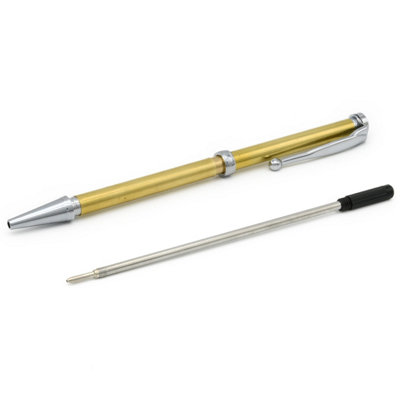 Rotur Std Mech Ball End Clip 7mm Pen Kit Chrome (5 Pack) from B&Q