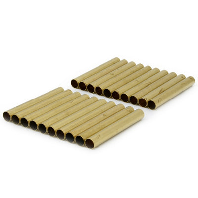 Rotur Spare Brass Tubes 7mm X 10 Sets from B&Q