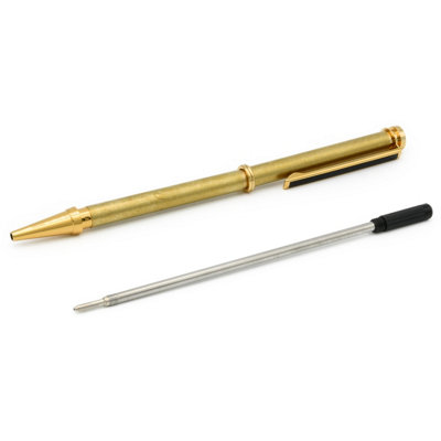 Rotur Ultima Black Stripe Clip 7mm Pen Kit  Gold (5 Pack) from B&Q