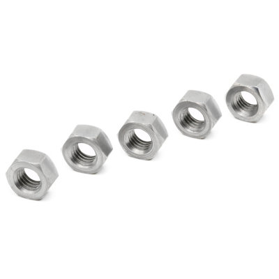 Rotur Pen Mandrel SparesSet Of 5 Locking Nuts from B&Q