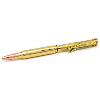 Rotur Twist Bullet Pen Kit Gold & Copper 10mm Drill Required from B&Q