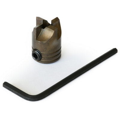 Rotur Pen Blank Trimming Tool Head 16mm from B&Q