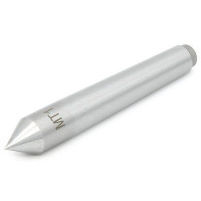 Rotur Solid Dead Centre 1MtMorse Taper Centre For Lathe from B&Q