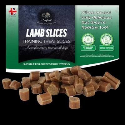 Lamb Training Treat Slices250G Pack from B&Q