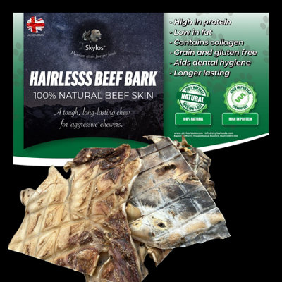 Hairless Beef Bark100% Natural Beef Skin1 Piece from B&Q