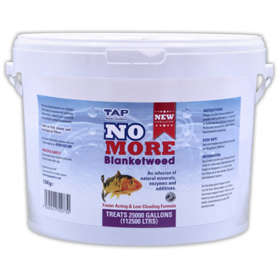 Tap No More Blanket Weed Pond String Algae Remover Treatment Blanketweed 10Kg from B&Q